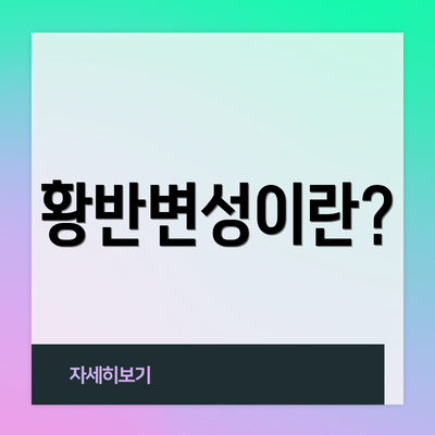 황반변성이란?