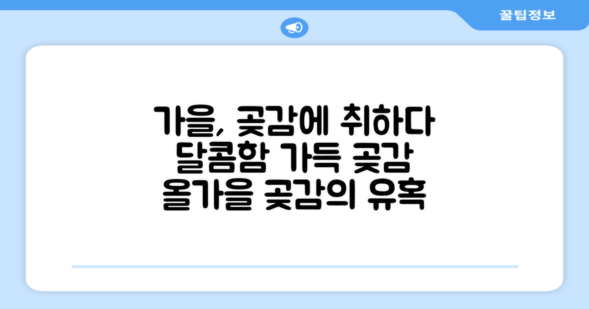 올가을, 곶감에 빠지다