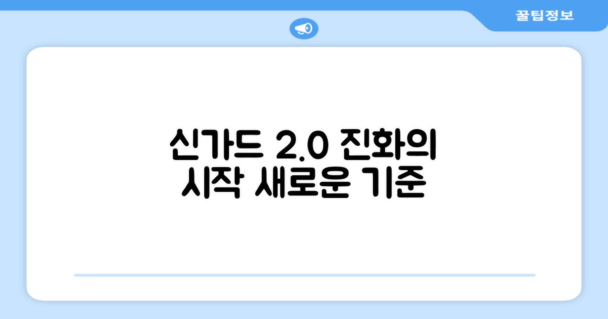신가드 2.0, 진화의 시작