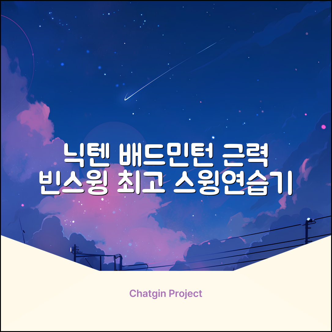 닉텐 배드민턴 스윙연습봉 - 근력강화 및 빈스윙연습, 1개, 스윙연습기 추천 리뷰