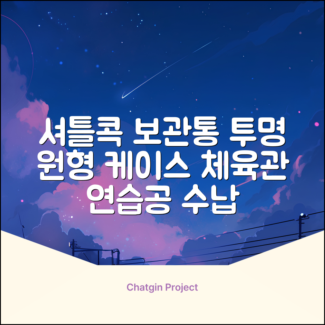 셔틀콕 보관통 원형 투명 배드민턴 공 보관 정리 체육관 연습공 수납 디스펜서 케이스, 투명20cm(5콕), 1개, 1개입 추천 리뷰