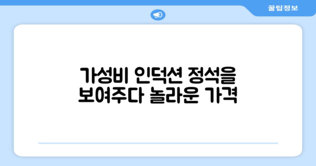 일반형 인덕션, 가성비의 정석