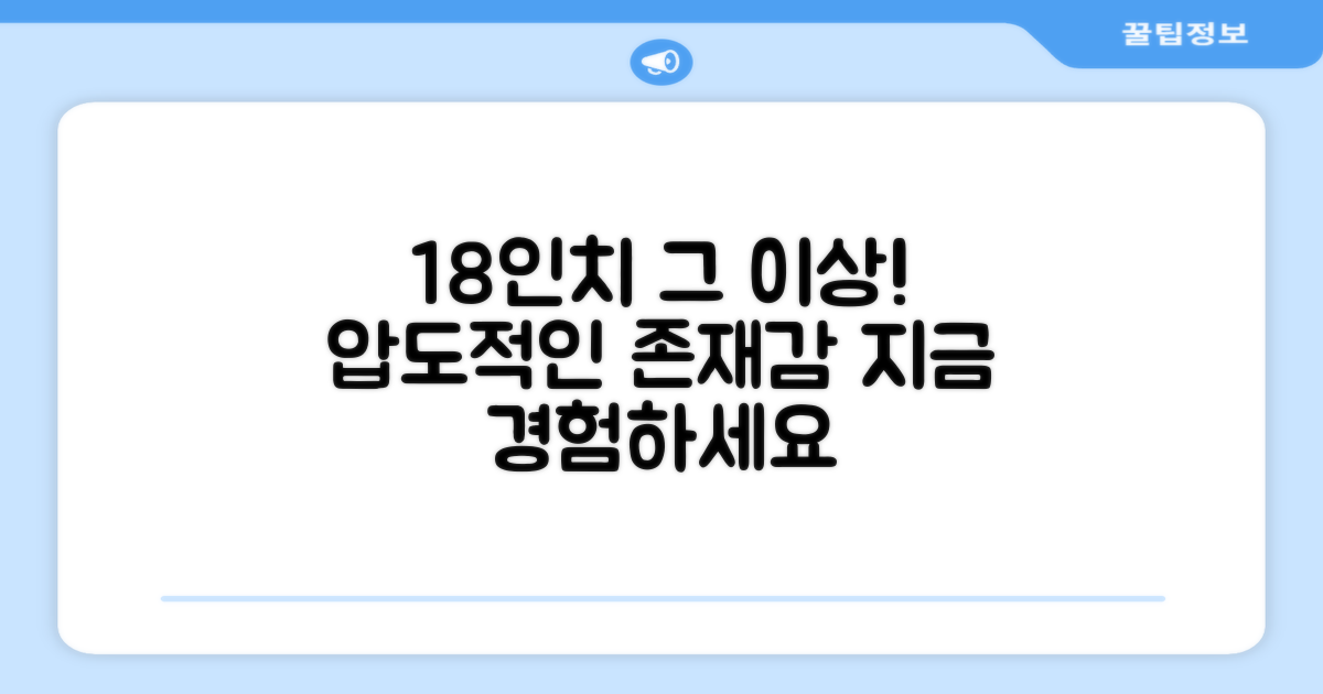 18인치, 그 이상의 가치
