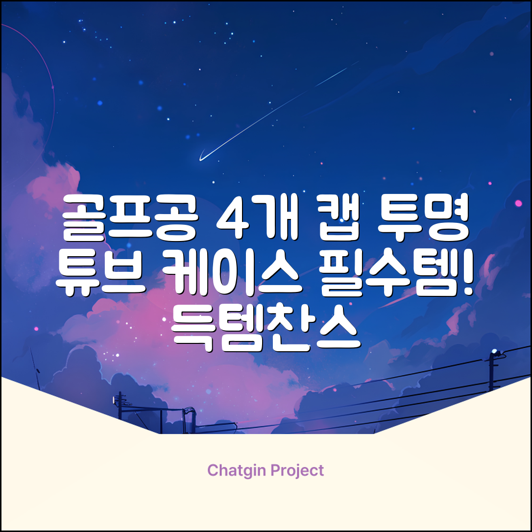 캡 골프 운반 케이스 투명 플라스틱 튜브 휴대용 볼 케이스 골프 정리함이 있는 4Pcs 골프 배럴 투명 튜브, 4개 추천 리뷰