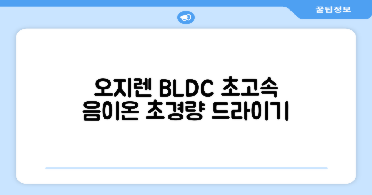 오지렌 초고속 고출력 초경량 음이온 BLDC 모터 헤어 드라이기, 화이트 추천 리뷰