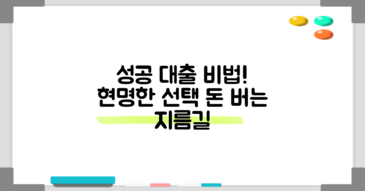 현명한 대출로 성공하세요