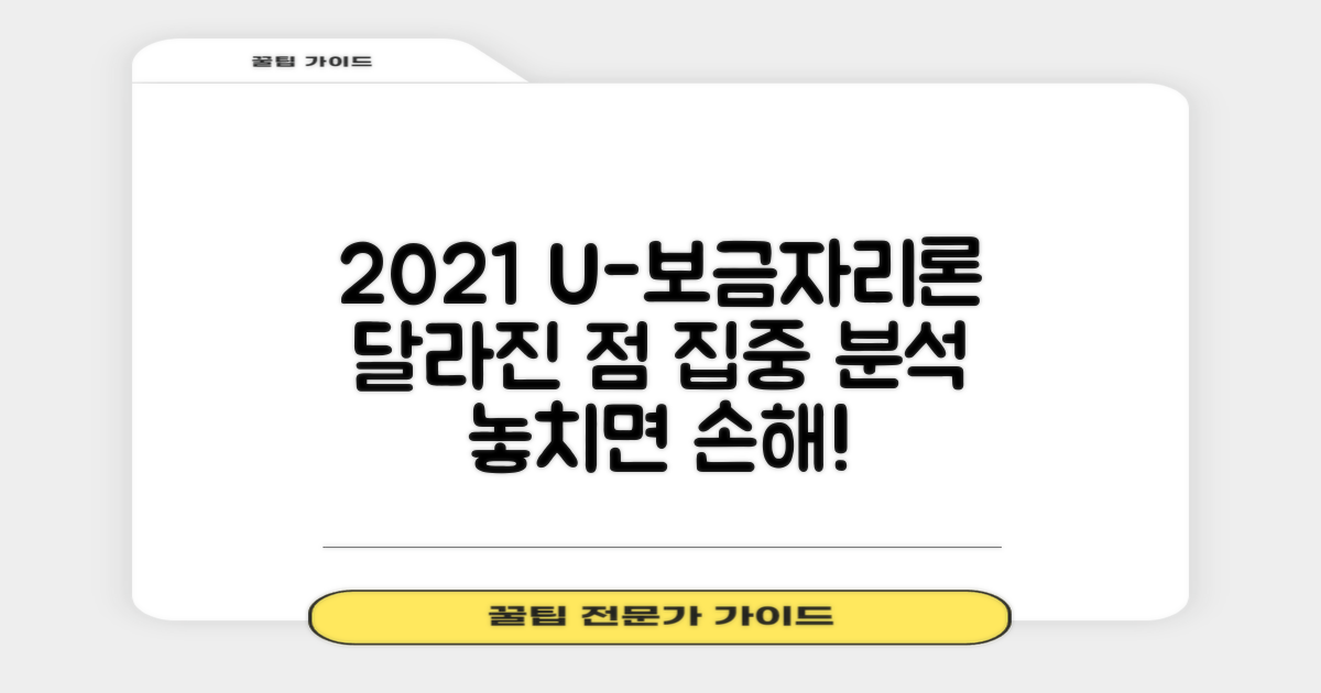 U-보금자리론, 2021년, 달라진 점은?