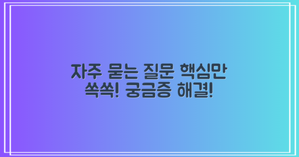 자주 묻는 질문
