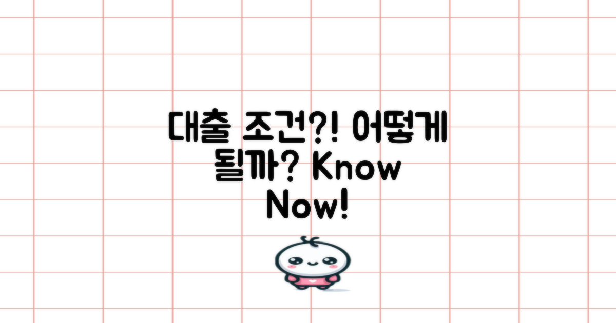 대출 조건은 어떻게 될까?