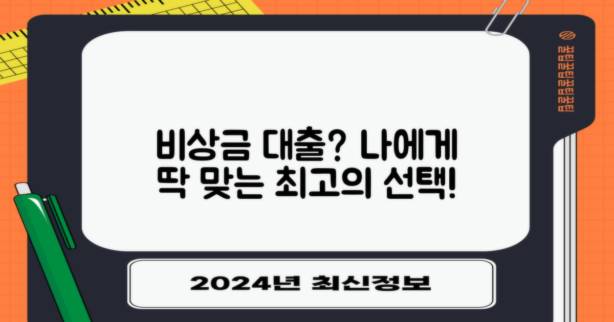 비상금대출, 나에게 맞는 선택은?