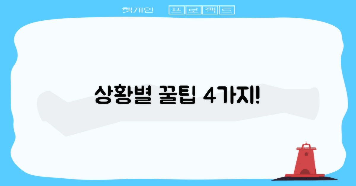 4가지 상황별 추천